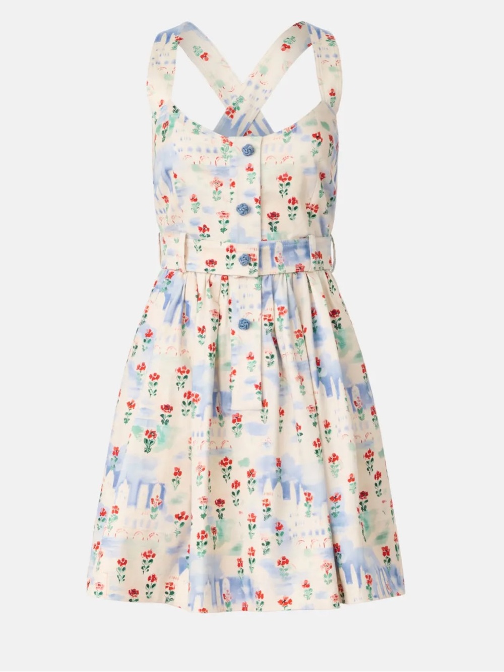 Hunter Bell Floral Mini Dress